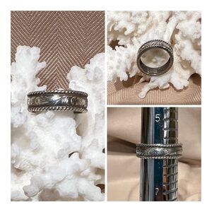 Sterling Silver Band Ring Size 6